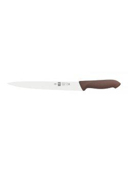 Нож для мяса 250/380 мм. коричневый HoReCa Icel /1/6/
