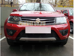 Защита радиатора Suzuki Grand Vitara 2012- black