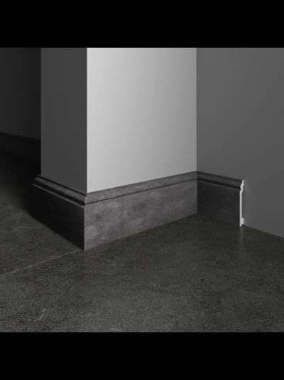 Напольный плинтус Decor-Dizayn 701-94, влагостойкий, ударопрочный, 2,4 метра