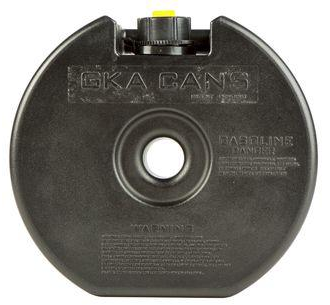 Канистра в запасное колесо GKA ""H3"" (ДхШхВ: 130x305x305 мм Вес: 1,55 кг Цвета: черный, красный)