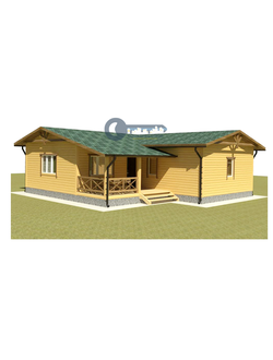 Б-26 ГАБАРИТНЫЕ РАЗМЕРЫ: (9Х12М) 1 ЭТАЖ, ОБЩАЯ ПЛОЩАДЬ: 99М²