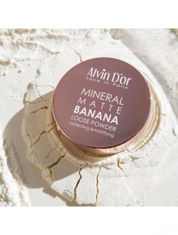 Alvin D'or Пудра рассыпчатая Banana Matte LSP-01