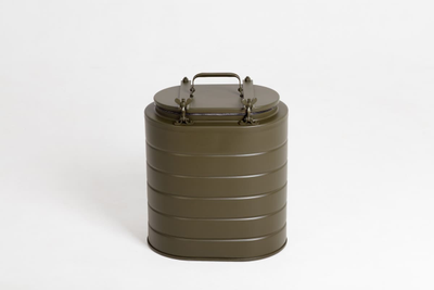 Армейский металлический термос 12 литров.