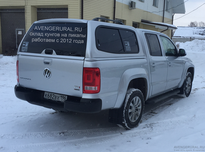 Кунг Саммитр С Плюс В2 серебристый 8Е8Е для Фольксваген Амарок в Челябинске, Уфе, Казани, Ижевске