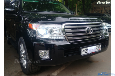 Рестайлинг Land Cruiser 200 из 2007 в 2015