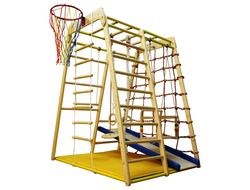 ДСК Вертикаль Весёлый Малыш Wood горка фанерная купить в Воронеже