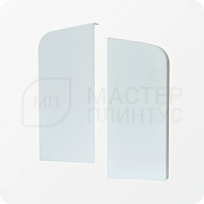 Заглушка для плинтуса ПВХ Aqua 37 37мм