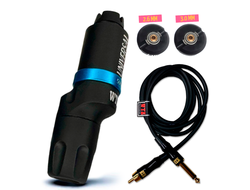 Машинка для перманентного макияжа и мини тату WTE Universal Princess V4 Pro & RCA корд WTE Premium