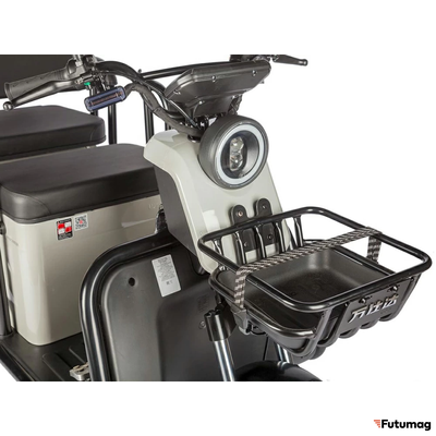 Электротрицикл Wanshida LC300 60V 1000Вт серый