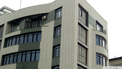 нержавеющие ограждения парапета крыши