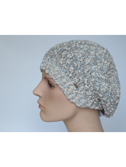 Берет Vizio Италия 1220 ВO летний белый с голубым