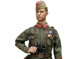 Советский офицер (лейтенант), 1942 год - КОЛЛЕКЦИОННАЯ ФИГУРКА 1/6 scale WW2 1942 Red Army Infantry Lieutenant Officer Set (AL100023) - Alert Line