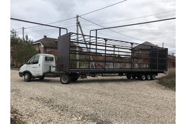 ГАЗ .СЕДЕЛЬНЫЙ ТЯГАЧ С ПОЛУПРИЦЕПОМ