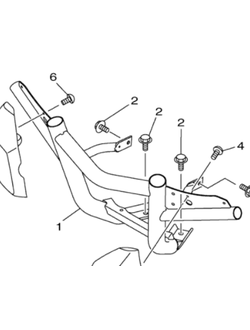 Бампер оригинал Yamaha 1XD-F845N-01-00/1XD-F845N-00-00 для Yamaha VIKING (2014-2019)