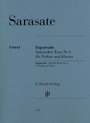 Sarasate, Pablo de Zapateado für Violine und Klavier