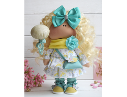 Куколка "Мятная зайка"