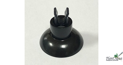 Присоска черная с клипсой для компрессорных и CO2 шлангов