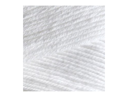 Пряжа Bella Alize Состав: 100% Хлопок Вес, длина : 100г/360 м  цвет 50 белый