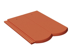 Цементно-песчаная черепица BRAAS Ревива Красный