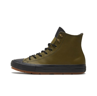 Зимние кеды Converse All Star зеленые
