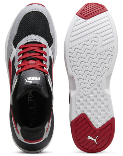 Puma X Ray Speed Lite Black Red Grey Fog