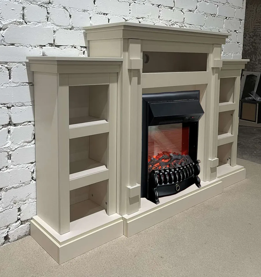 Электрический камин Теннесси LUX с очагом Fobos