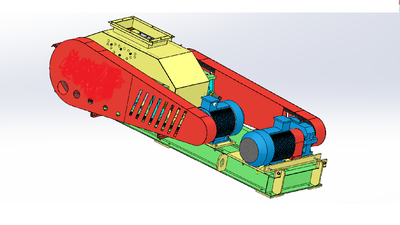 Дробилка валковая с гладкими валками ДВГ 2/800