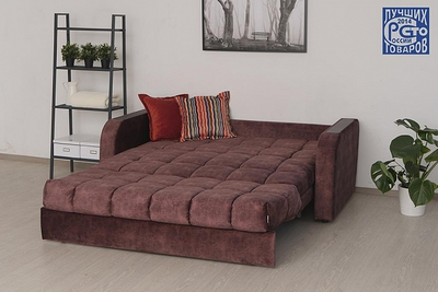 ОДНОСПАЛЬНЫЙ, ДВУСПАЛЬНЫЙ РАСКЛАДНОЙ ПРУЖИННЫЙ ДИВАН-КРОВАТЬ ДУБЛИН, НА НОЖКАХ, ПРОЧНЫЙ, С ДЕРЕВЯННЫМИ ПОДЛОКОТНИКАМИ И МЕХАНИЗМОМ АККОРДЕОН НЕДОРОГО