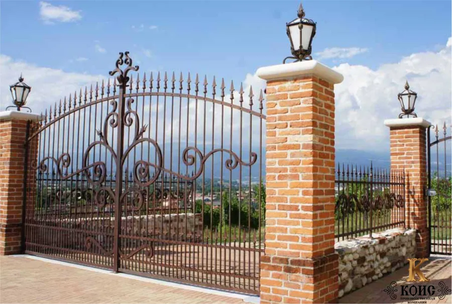 кованые ворота 