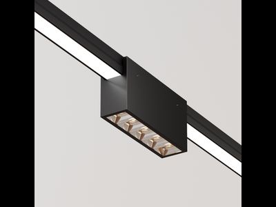 Уличный трековый светильник Points Elasity IP 3000К 10Вт 45° черный, O-TR01-2-S-10WB3K, Maytoni