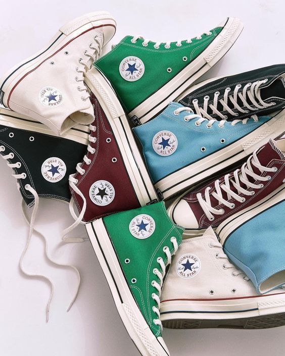 Кеды Converse Chuck 70 зеленые высокие
