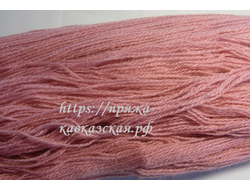кавказская пряжа в три нити цвет брусника