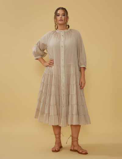 Роскошное летнее платье в итальянском стиле