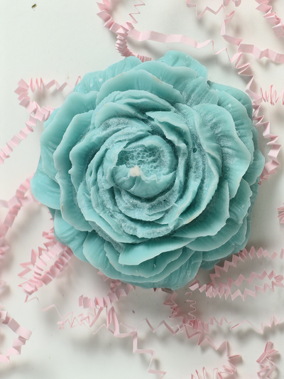 Свеча "Пион" Мята