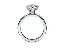 Помолвочное кольцо в стиле Тиффани