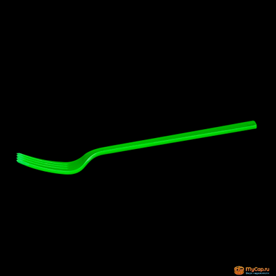 вилка пластиковая одноразовая