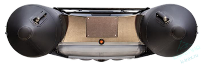 Лодка ПВХ Мастер Лодок Таймень NX4000НДНД Pro Графит / Черный