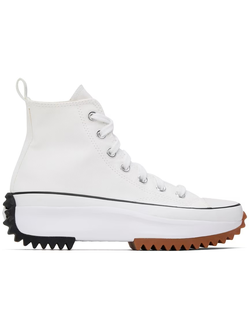 Кеды Converse Run Star Hike моно белые