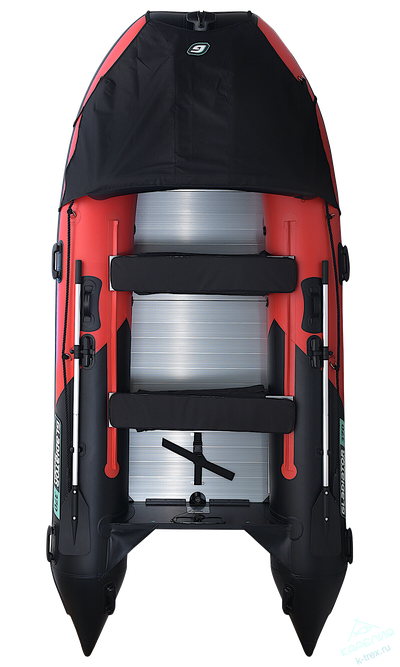 Лодка ПВХ Gladiator Professional D370AL с алюминиевым полом