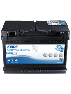 АККУМУЛЯТОР EXIDE DUAL EFB EZ600 700AH 720А (EN) 600Wh