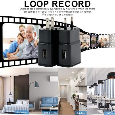 Мини-камера YINSTRON в зарядном устройстве USB с Wi-Fi