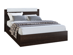 ЛДСП Кровать ЭКО 1,2 Венге-Лоредо