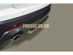 Защита задняя 42,4 мм ТСС для Changan CS35 plus 2WD 1.5T 2023-