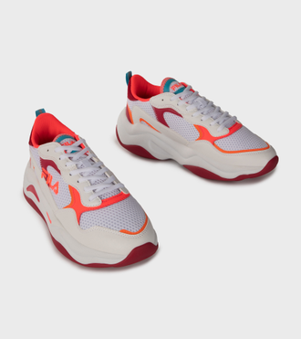 Кроссовки женские Fila SHADE Бежево-красные (36-41)