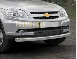 Защита переднего бампера d76 Chevrolet Niva