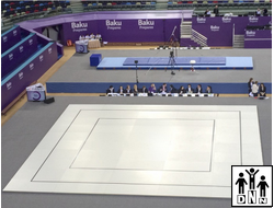 Помост для спортивной аэробики Baku DNN