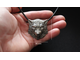 Подвеска кулон медальон СЕРДИТЫЙ ВОЛК angry wolf pendant necklace amulet