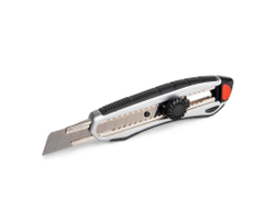 Нож строительный монтажный НСМ-02 серия ПРОФИ с выдвижным секционным лезвием