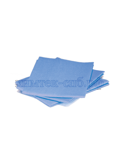 Замша 53х40 380г. синяя