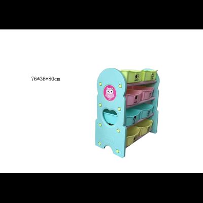 Детская этажерка для игрушек FAMILY «Совушка»